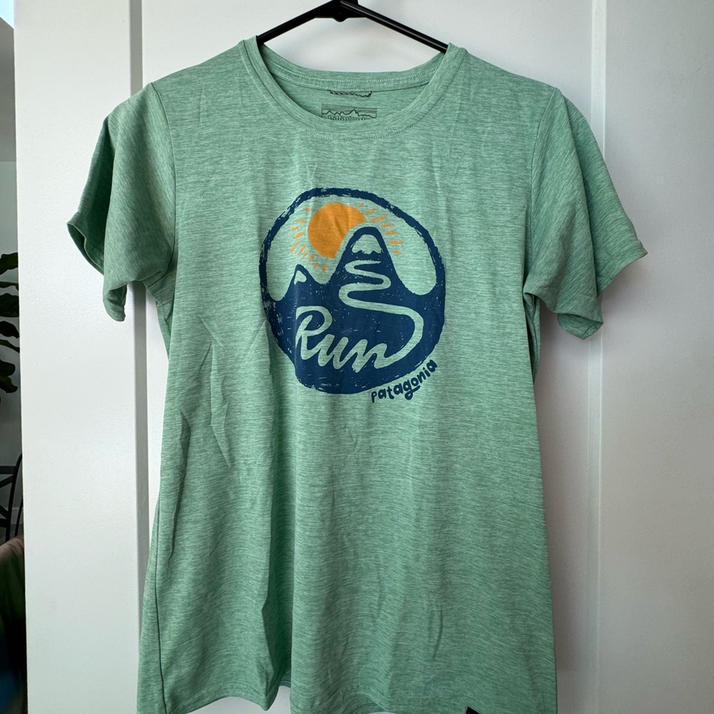 Patagonia run tee